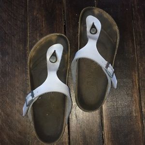 Silver Birkenstock’s